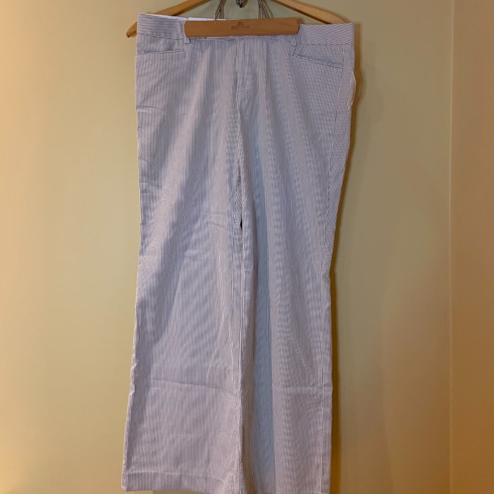 Gap- low waist striped ankle pants (10)